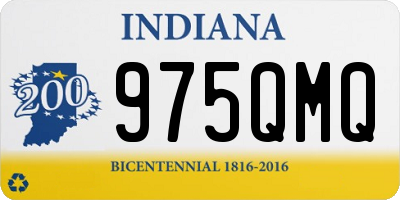 IN license plate 975QMQ