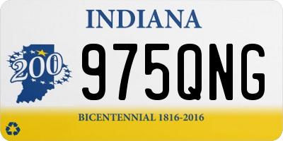 IN license plate 975QNG