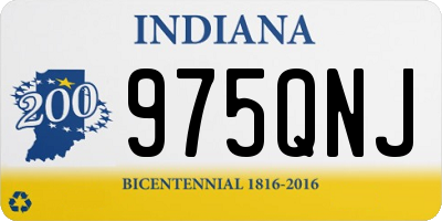 IN license plate 975QNJ