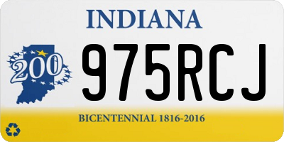IN license plate 975RCJ