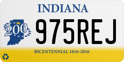 IN license plate 975REJ