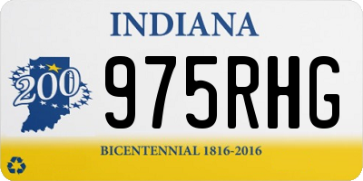IN license plate 975RHG