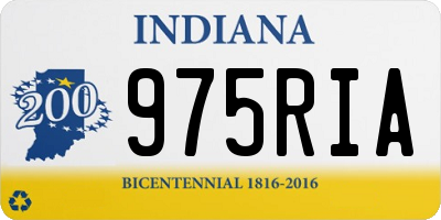 IN license plate 975RIA