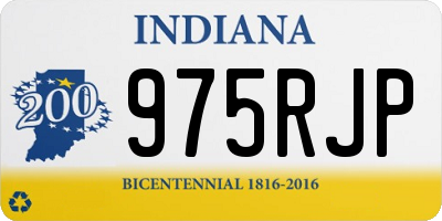 IN license plate 975RJP