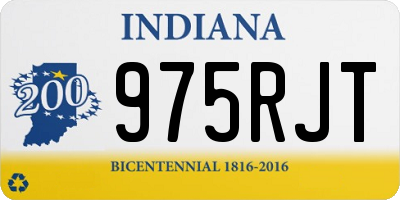 IN license plate 975RJT
