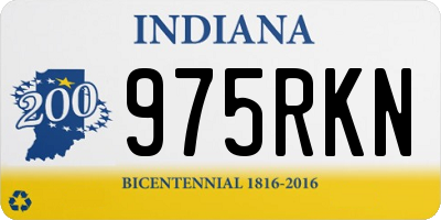 IN license plate 975RKN