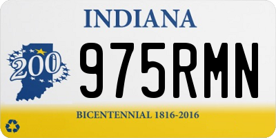 IN license plate 975RMN