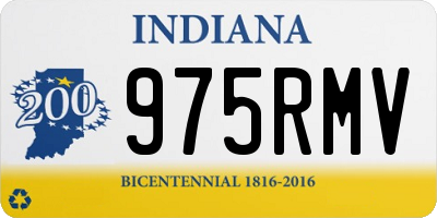 IN license plate 975RMV