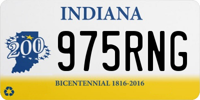 IN license plate 975RNG