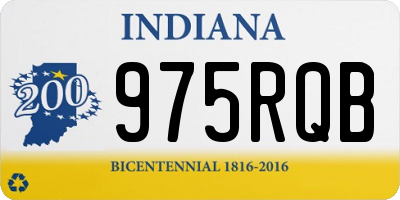 IN license plate 975RQB