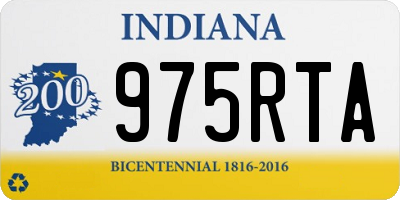 IN license plate 975RTA