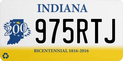 IN license plate 975RTJ
