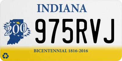 IN license plate 975RVJ