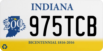 IN license plate 975TCB