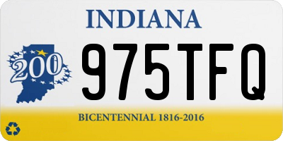 IN license plate 975TFQ