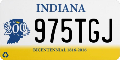 IN license plate 975TGJ