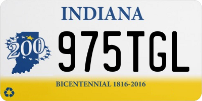 IN license plate 975TGL