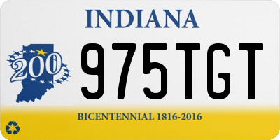 IN license plate 975TGT