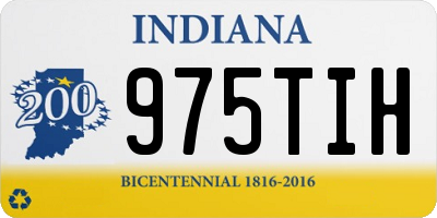 IN license plate 975TIH