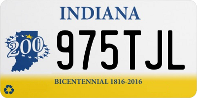 IN license plate 975TJL