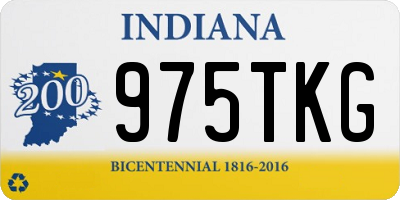 IN license plate 975TKG