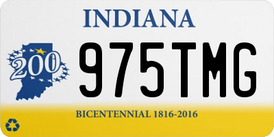 IN license plate 975TMG