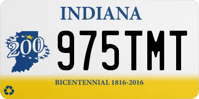 IN license plate 975TMT