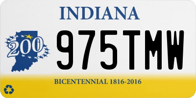 IN license plate 975TMW
