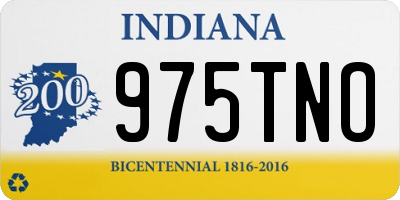 IN license plate 975TNO