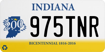 IN license plate 975TNR
