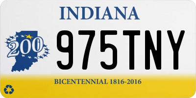 IN license plate 975TNY