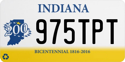 IN license plate 975TPT