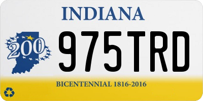 IN license plate 975TRD