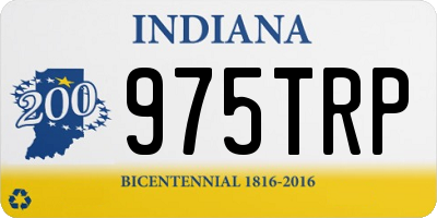 IN license plate 975TRP
