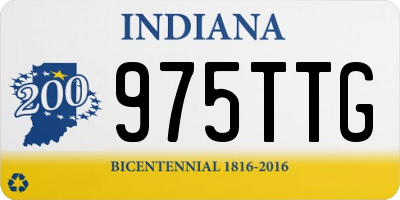IN license plate 975TTG