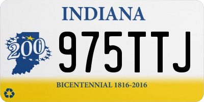IN license plate 975TTJ