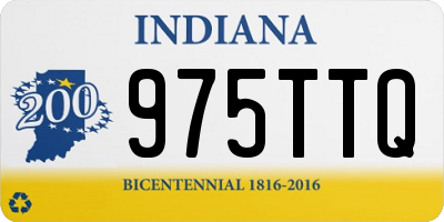 IN license plate 975TTQ
