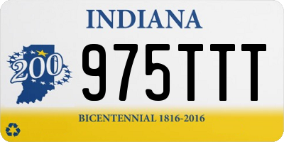 IN license plate 975TTT