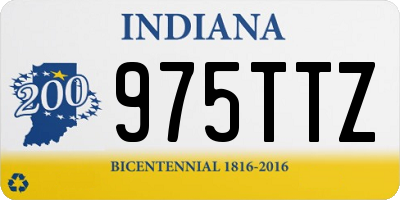 IN license plate 975TTZ