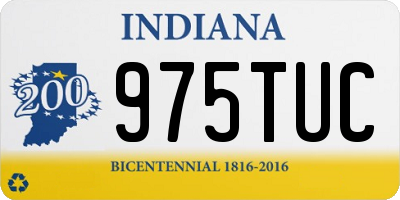 IN license plate 975TUC