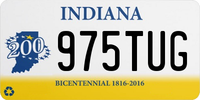 IN license plate 975TUG