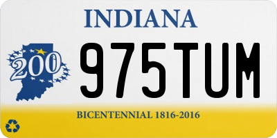 IN license plate 975TUM