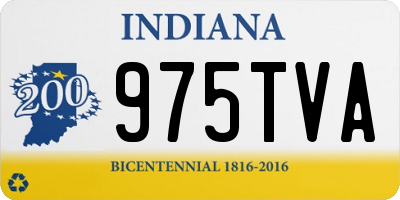 IN license plate 975TVA