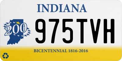 IN license plate 975TVH