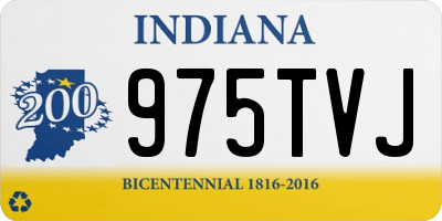IN license plate 975TVJ