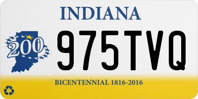 IN license plate 975TVQ