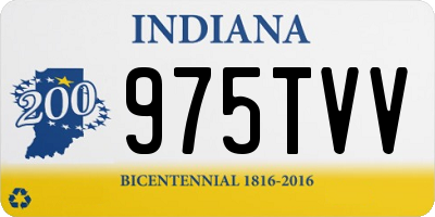 IN license plate 975TVV