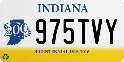 IN license plate 975TVY