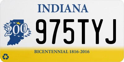 IN license plate 975TYJ