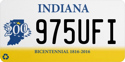 IN license plate 975UFI